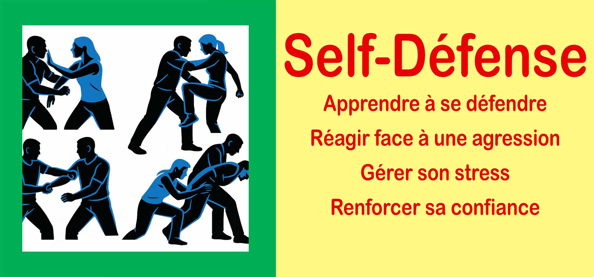 Self-défense au foyer pour tous des mimosas Le Cannet
