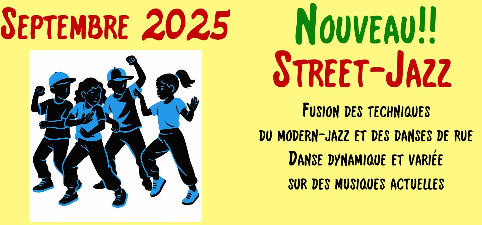 Street-Jazz pour les enfants au Foyer pour tous des Mimosas Le Cannet
